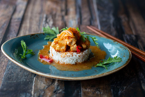 Kimchi Coconut Chicken