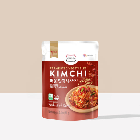 Shelf stable Extra Spicy Kimchi (8 pack)