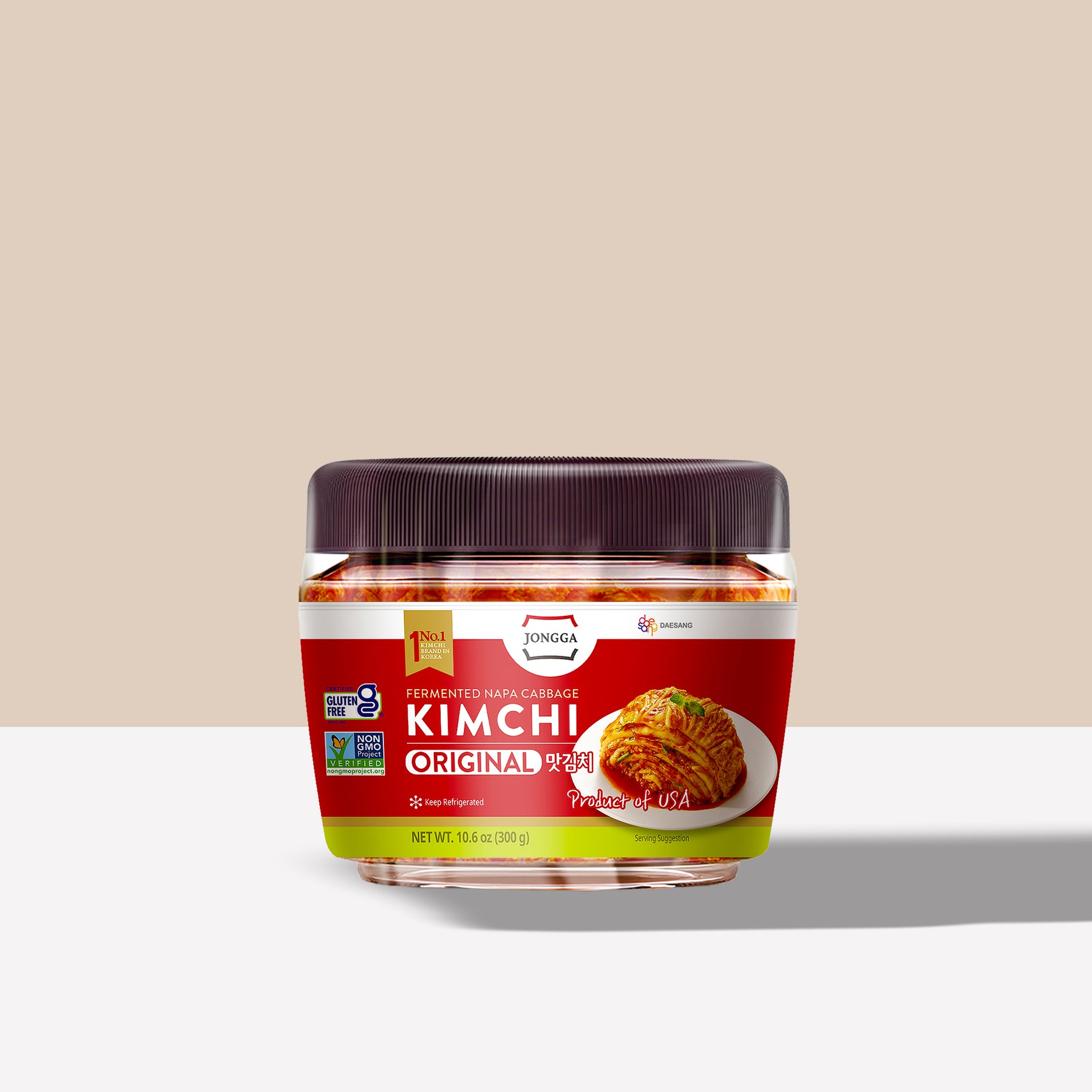 Original Kimchi 300g – Jongga USA